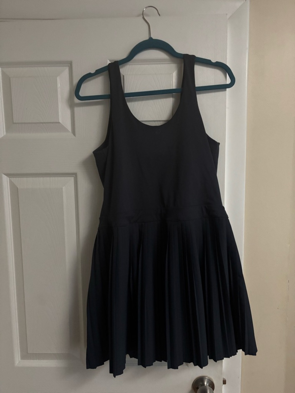 All In Motion Tennis Dress - Navy Blue - Built In Shorts - Worn 2 Times - Size L - Picture 2 of 3